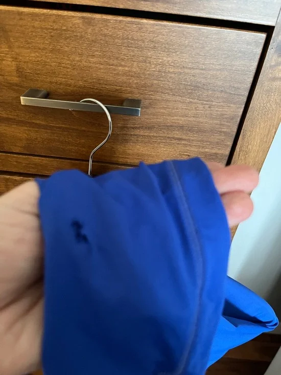 Body Glove Royal Blue Long Sleeve Rash Guard with White Hand Logo - Picture 4 of 5